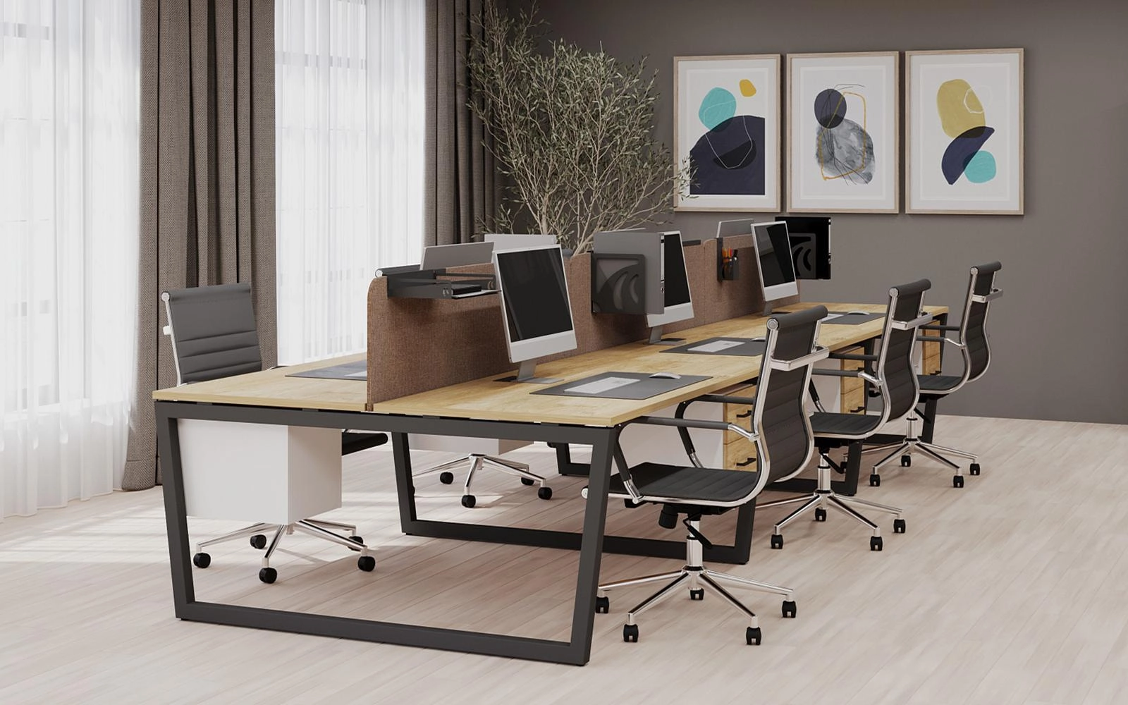 Мебель для персонала STYLE PROJECT FUSION композиция 1
