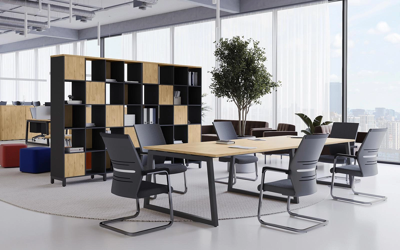 	 Мебель для персонала STYLE PROJECT FUSION композиция 7