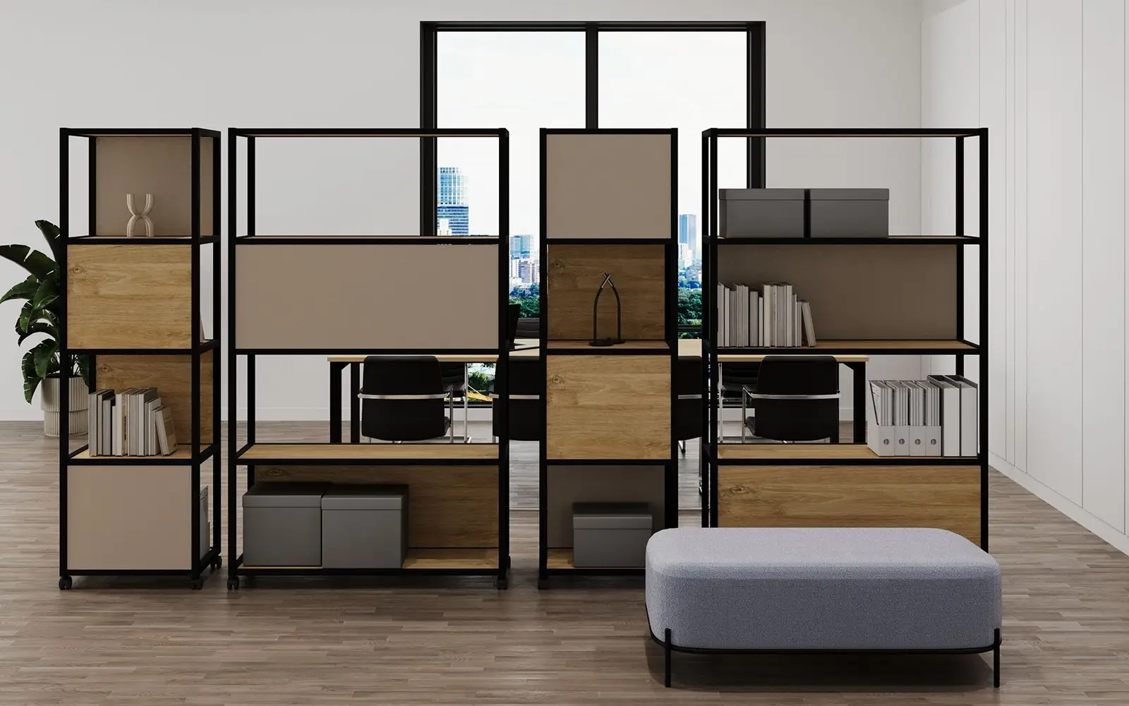 SHELF MOBILE - мобильные стеллажи. Вид 10