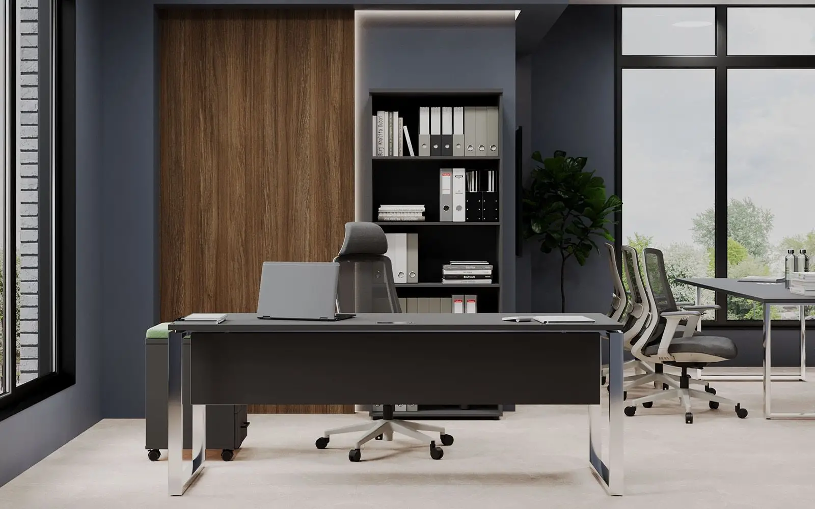 Кабинет руководителя STYLE PROJECT DIRECT LUX. Вид 7