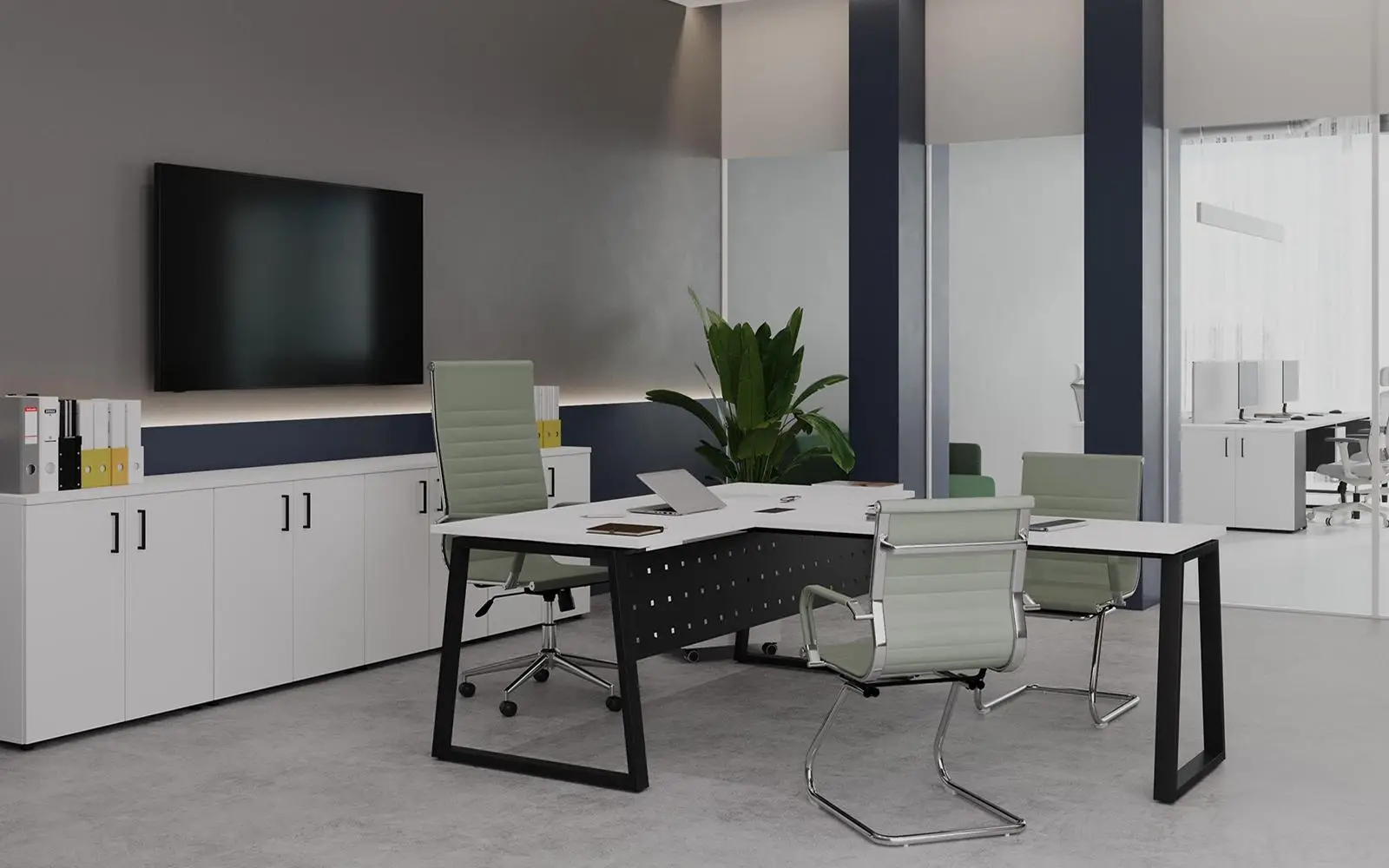 Кабинет руководителя STYLE PROJECT DIRECT. Вид 18