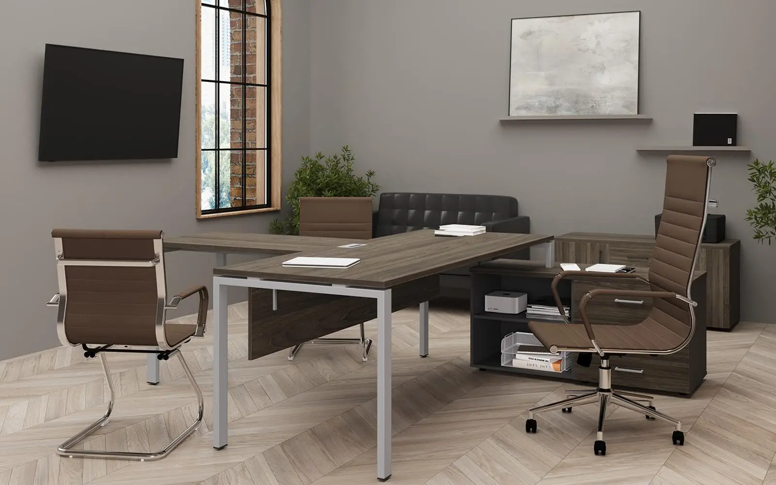 Кабинет руководителя STYLE PROJECT DIRECT. Вид 24