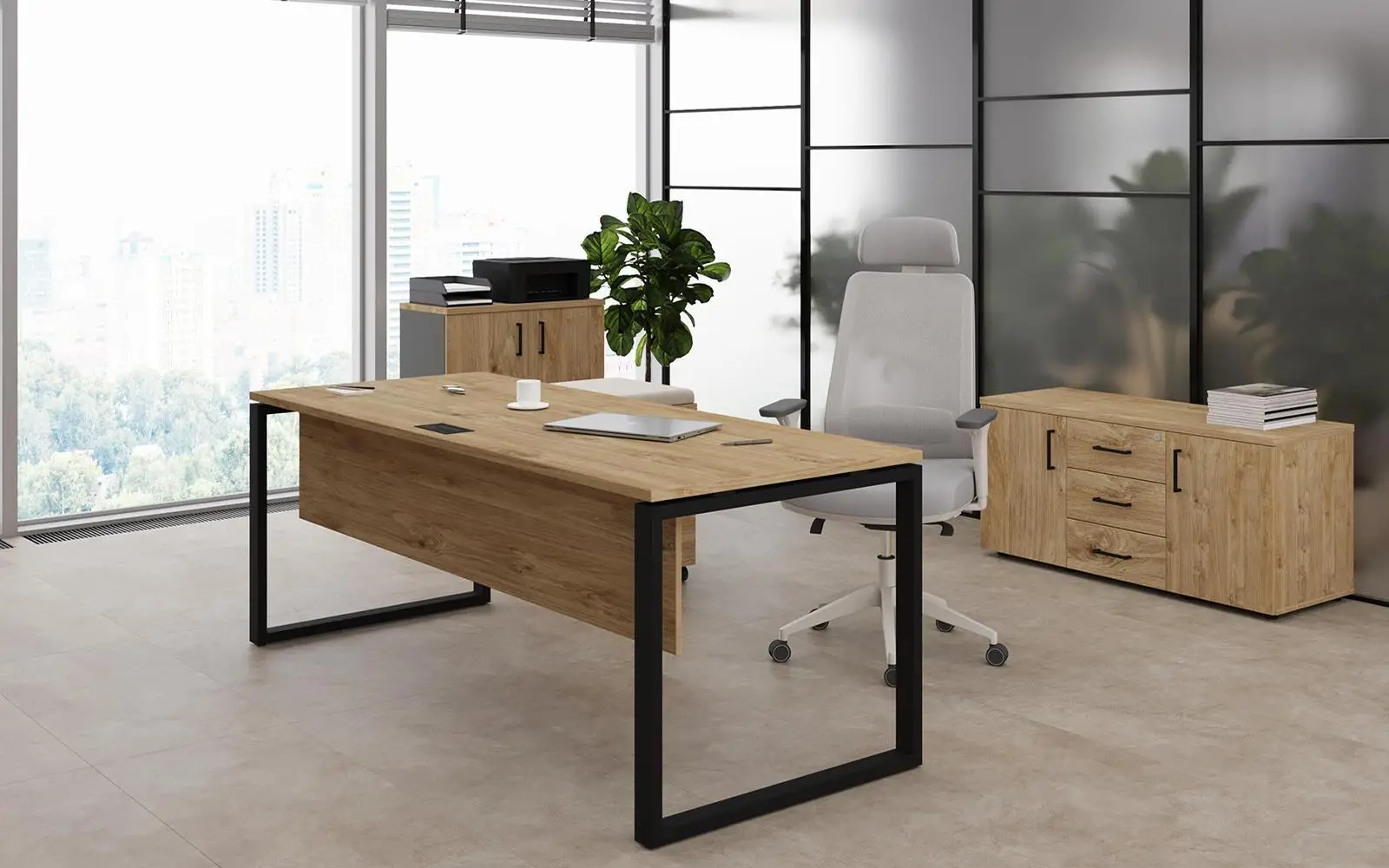 Кабинет руководителя STYLE PROJECT DIRECT. Вид 25
