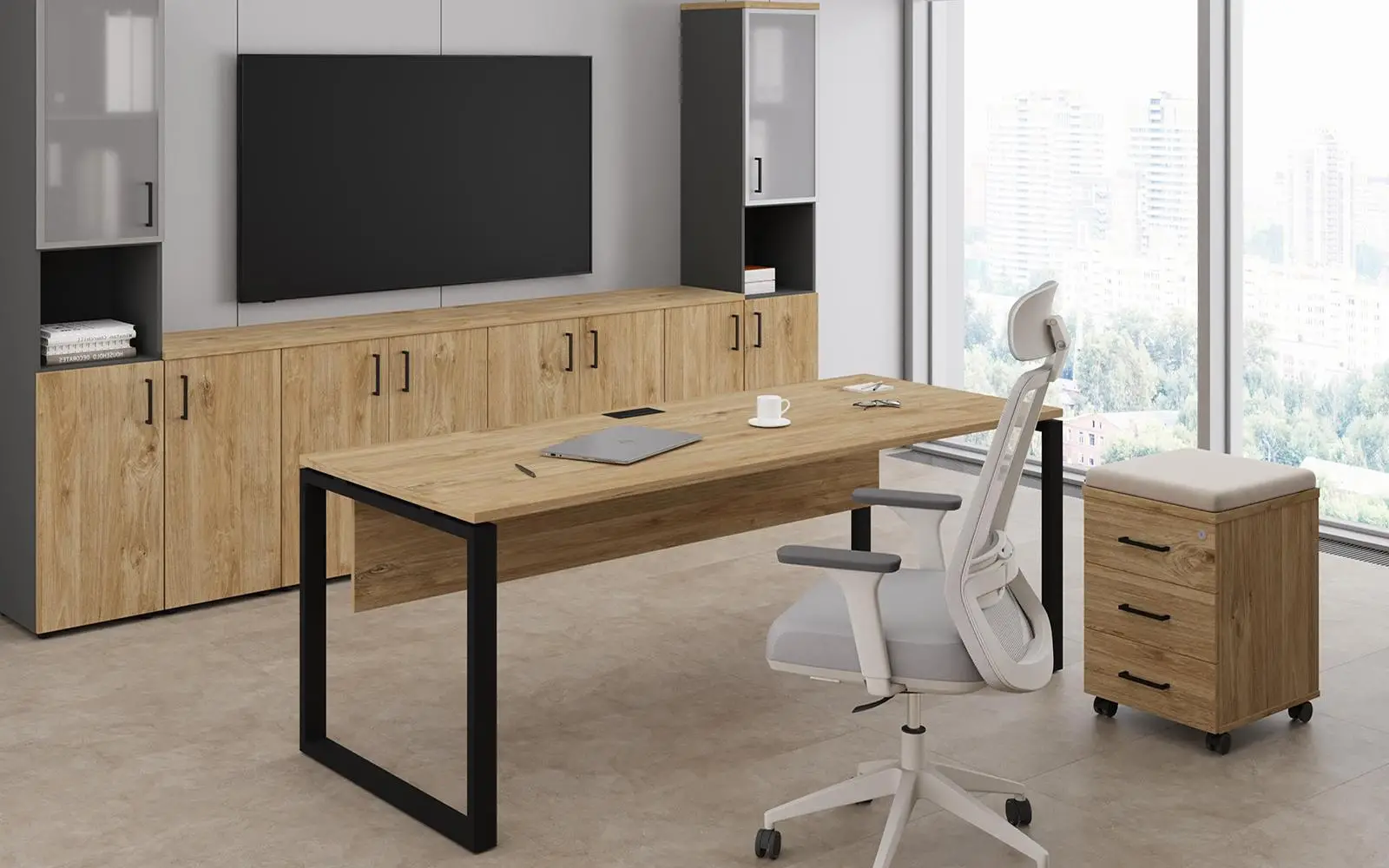 Кабинет руководителя STYLE PROJECT DIRECT. Вид 26