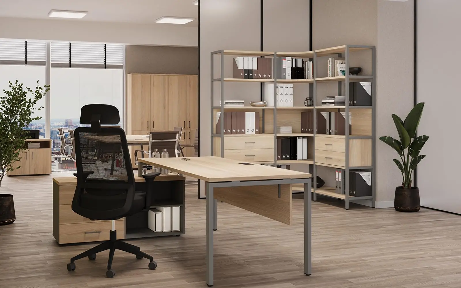 Стеллажная ситсема SHELF system. Композиция 7