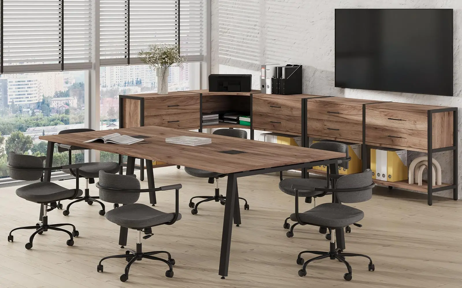 Стеллажная ситсема SHELF system. Композиция 19