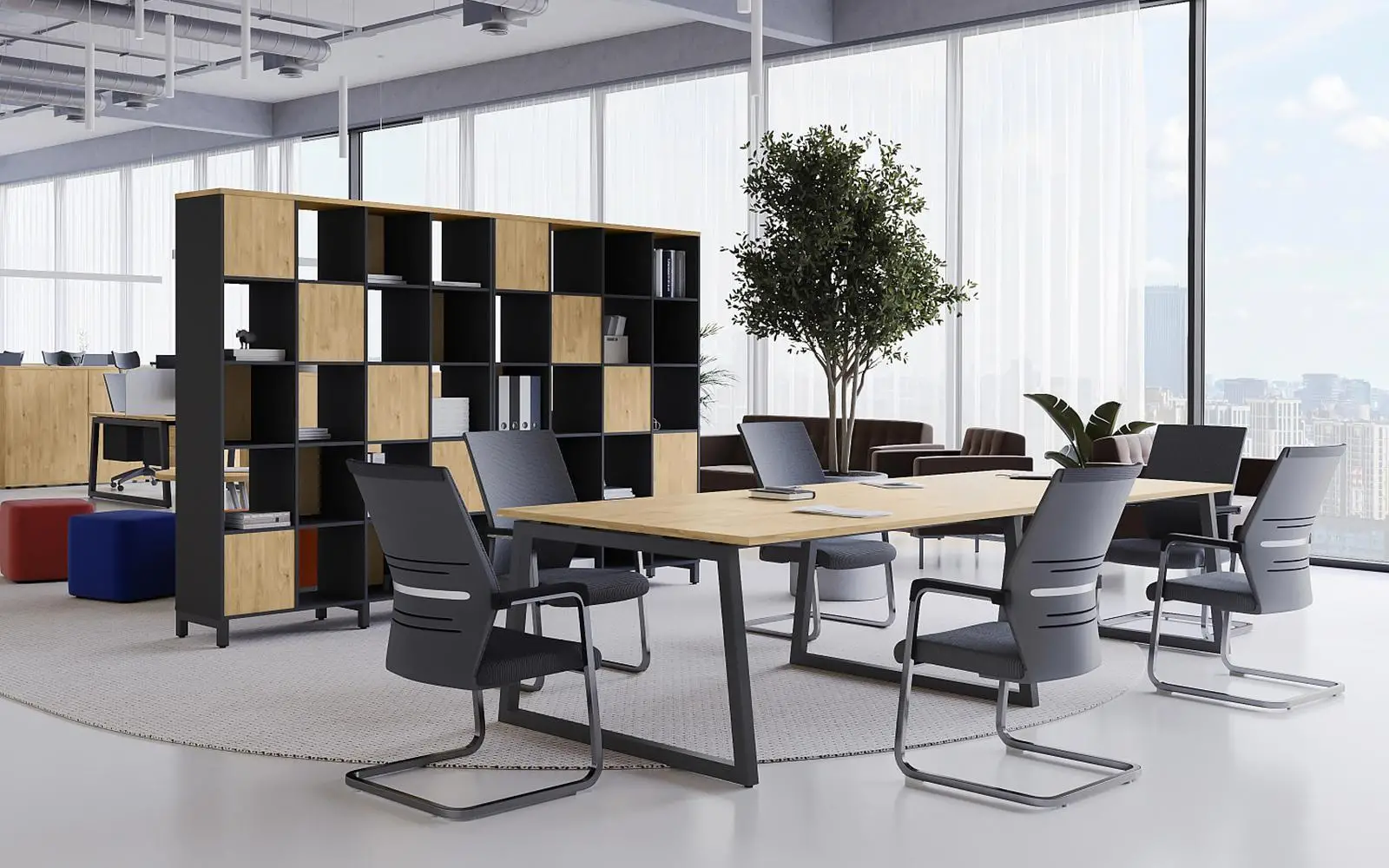 	 Мебель для персонала STYLE PROJECT FUSION композиция 7