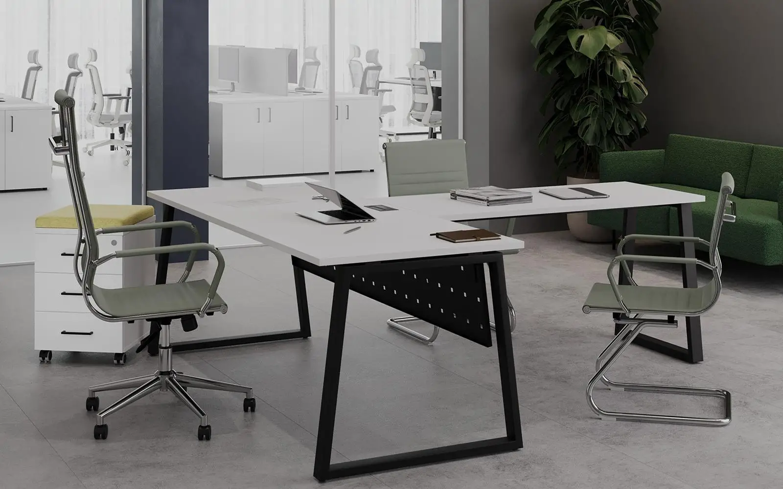 Кабинет руководителя STYLE PROJECT DIRECT. Вид 19