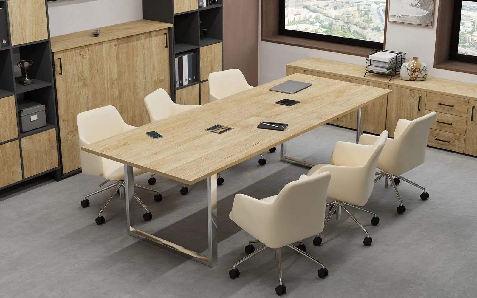 Кабинет руководителя STYLE PROJECT DIRECT LUX. Вид 19