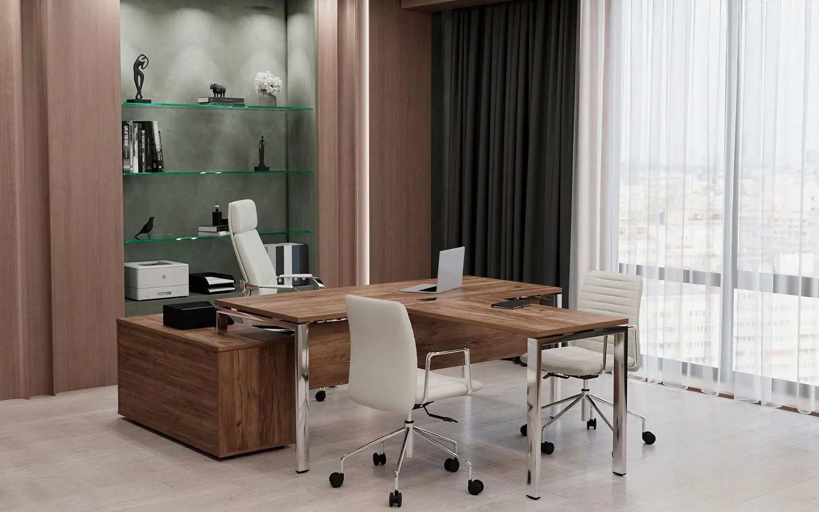 Кабинет руководителя STYLE PROJECT DIRECT LUX. Вид 16