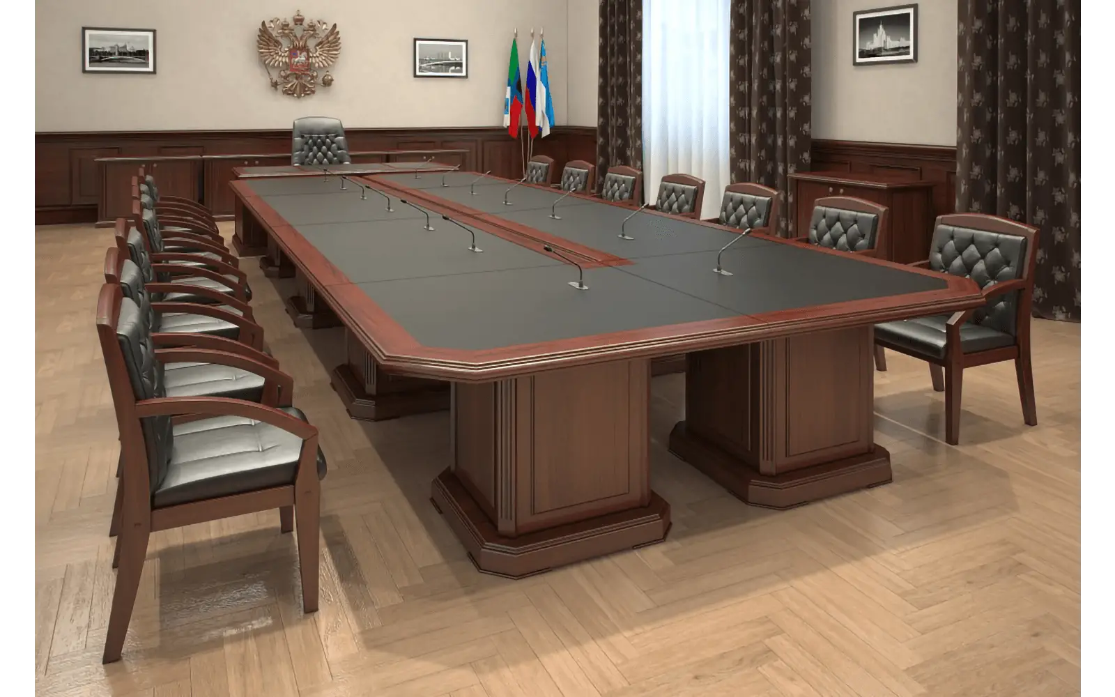 Кабинет руководителя  ВАШИНГТОН. Стол переговоров составной