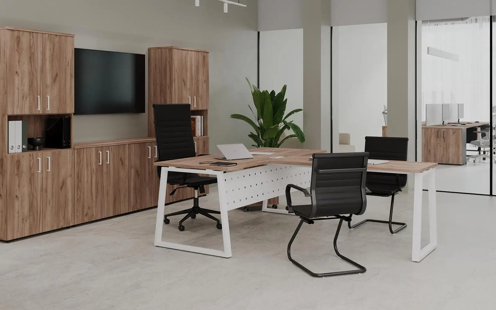 Кабинет руководителя STYLE PROJECT DIRECT. Вид 1