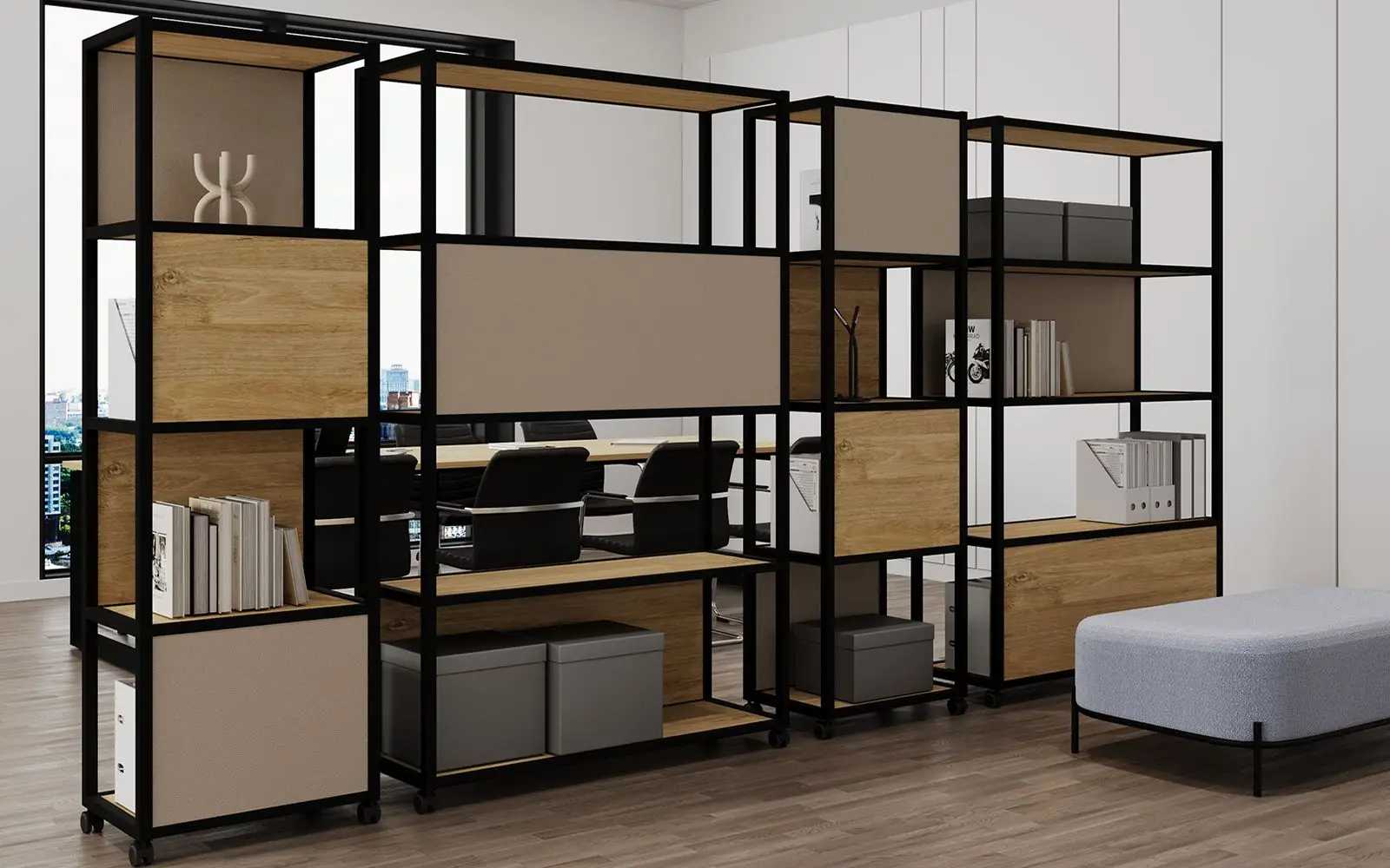 SHELF MOBILE - мобильные стеллажи. Вид 9
