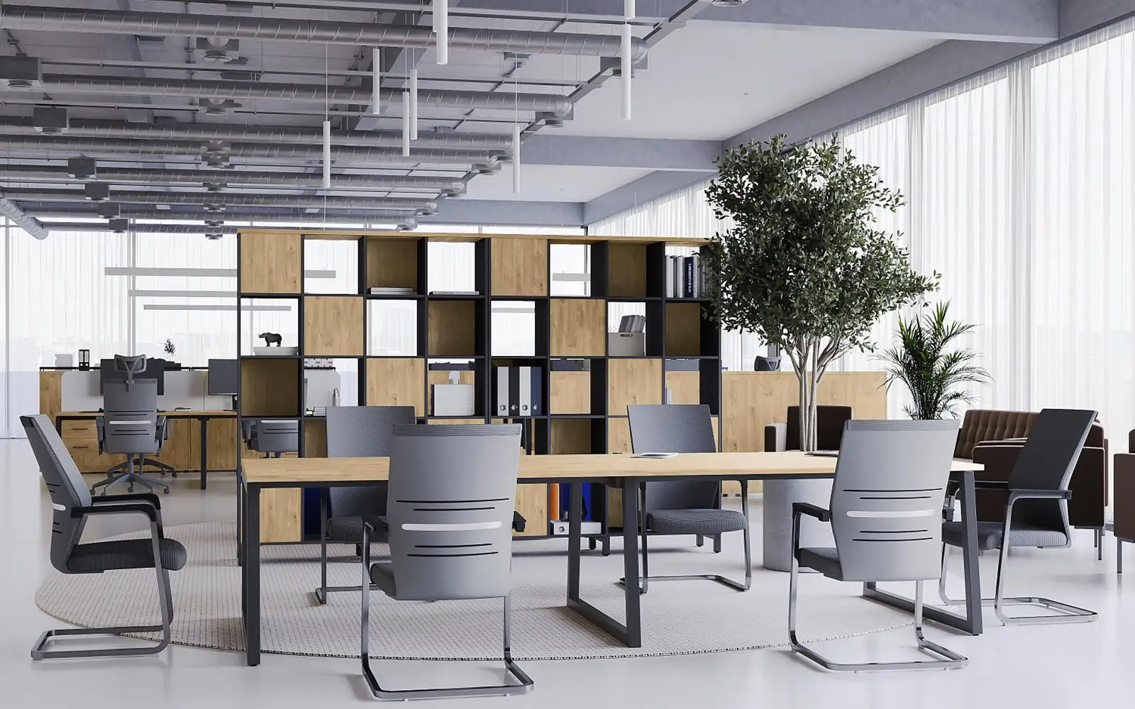 Мебель для персонала STYLE PROJECT FUSION композиция 3